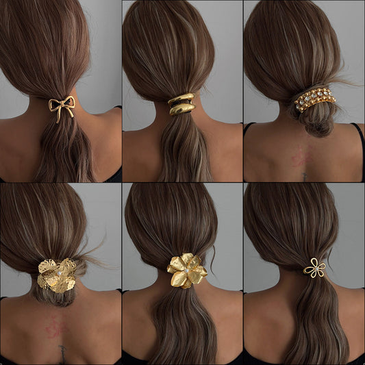 Elegant Hair Clip Set (Gold & Silver Options)